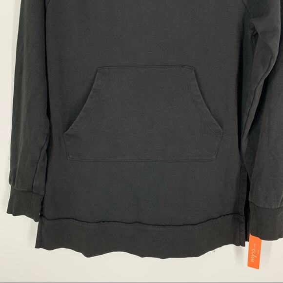 Colsie Hooded Sweatshirt XS Black Kangaroo Pocket NWT - Picture 4 of 10
